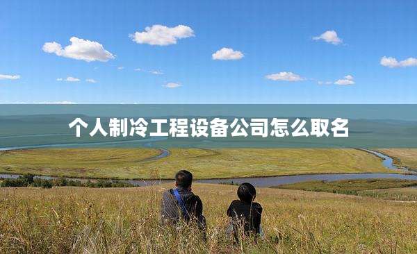 个人制冷工程设备公司怎么取名
