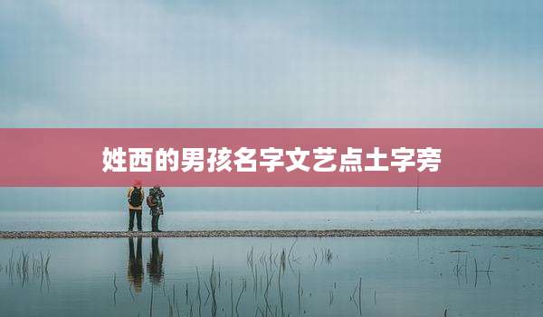 姓西的男孩名字文艺点土字旁