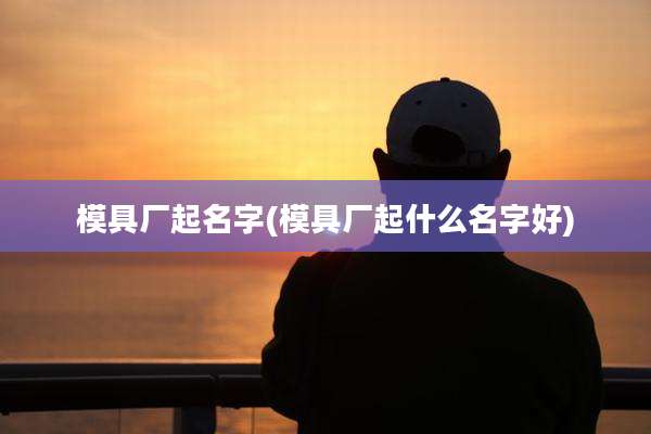 模具厂起名字(模具厂起什么名字好)