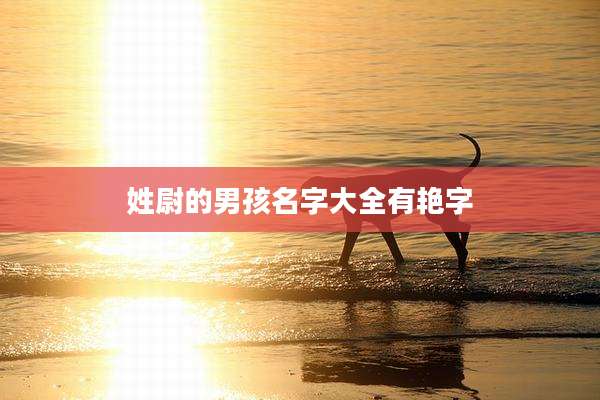 姓尉的男孩名字大全有艳字