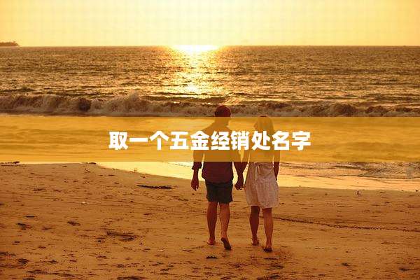 取一个五金经销处名字