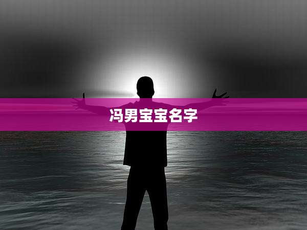 冯男宝宝名字
