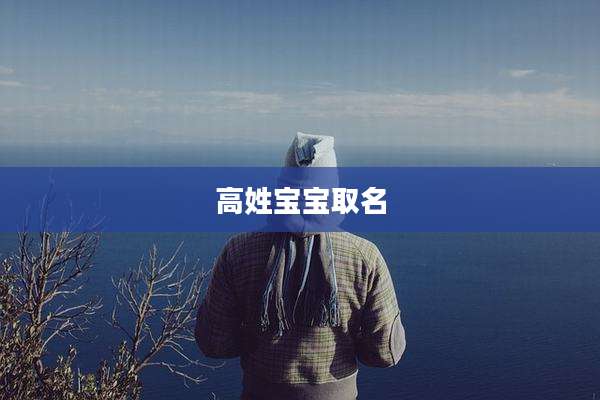 高姓宝宝取名