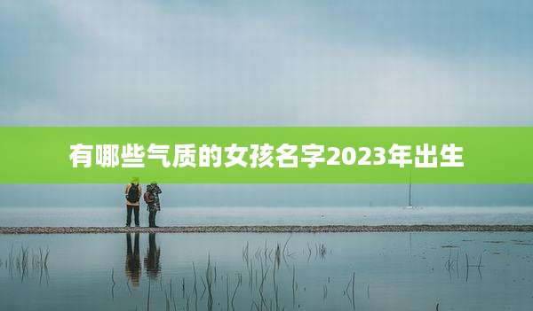 有哪些气质的女孩名字2023年出生