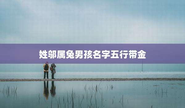 姓邬属兔男孩名字五行带金