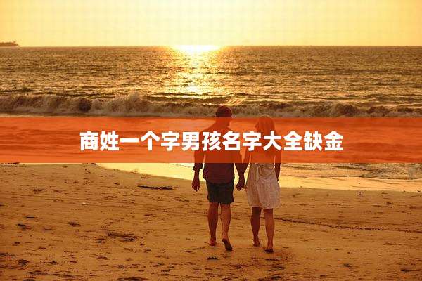 商姓一个字男孩名字大全缺金