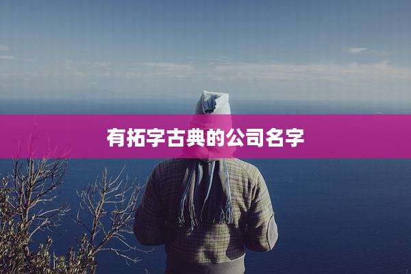 有拓字古典的公司名字