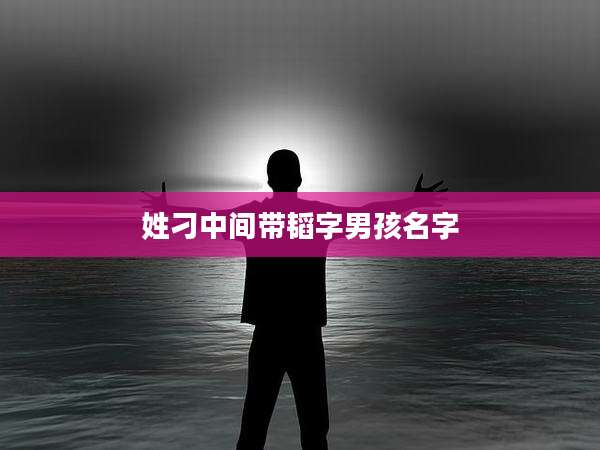姓刁中间带韬字男孩名字