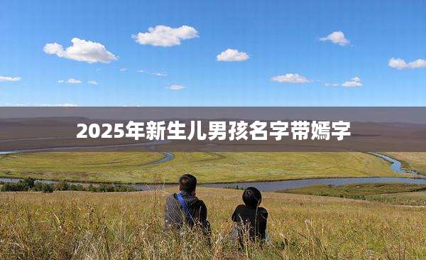 2025年新生儿男孩名字带嫣字