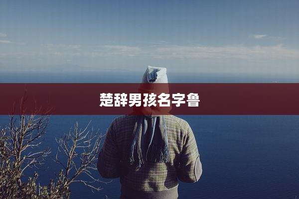 楚辞男孩名字鲁
