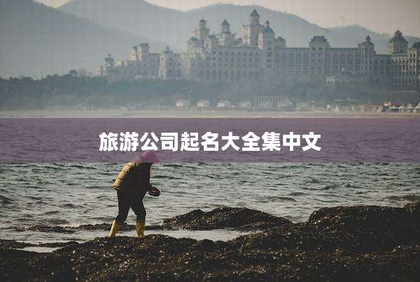 旅游公司起名大全集中文