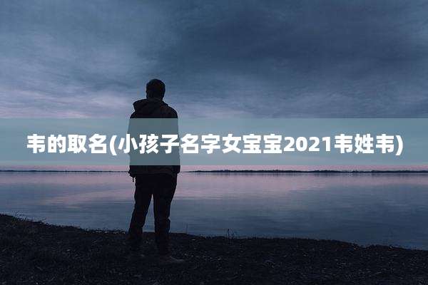 韦的取名(小孩子名字女宝宝2021韦姓韦)