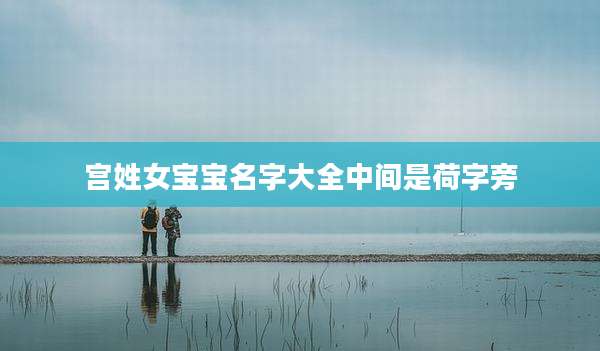 宫姓女宝宝名字大全中间是荷字旁