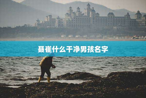聂崔什么干净男孩名字