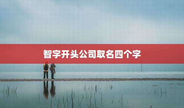 智字开头公司取名四个字