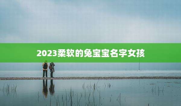 2023柔软的兔宝宝名字女孩