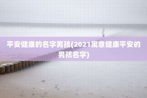 平安健康的名字男孩(2021寓意健康平安的男孩名字)