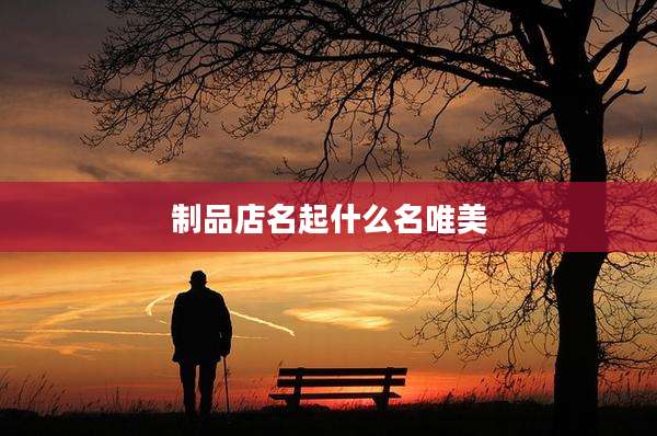 制品店名起什么名唯美