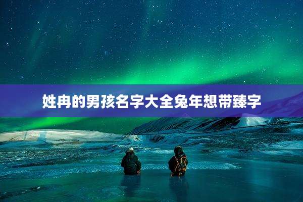 姓冉的男孩名字大全兔年想带臻字