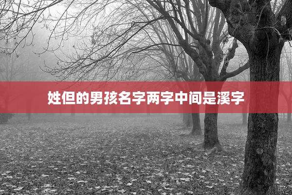 姓但的男孩名字两字中间是溪字
