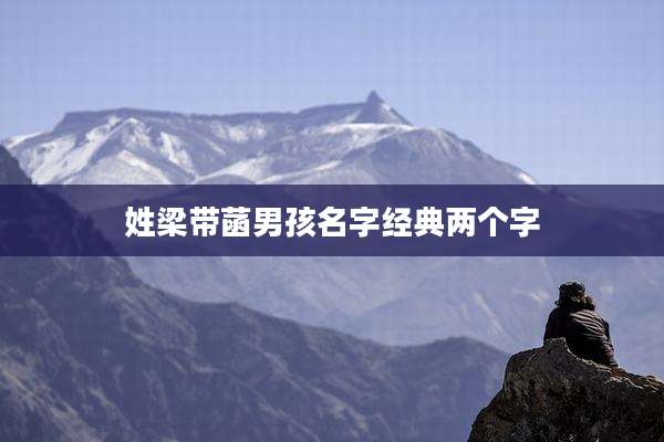 姓梁带菡男孩名字经典两个字