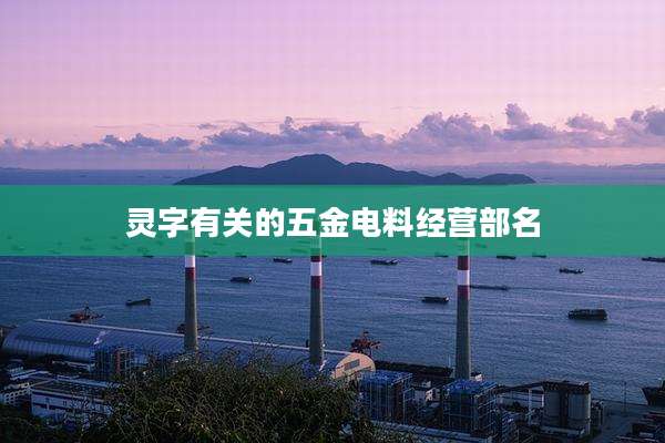 灵字有关的五金电料经营部名