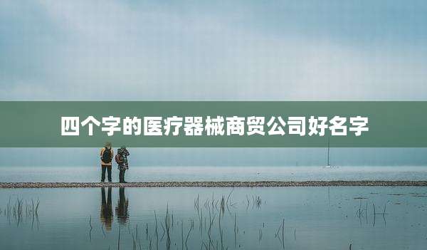 四个字的医疗器械商贸公司好名字