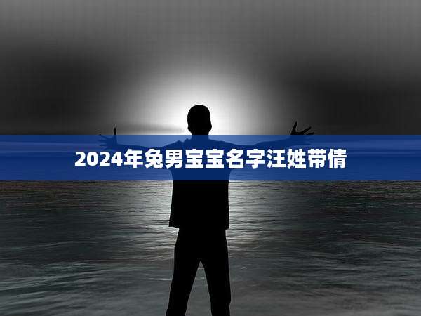 2024年兔男宝宝名字汪姓带倩