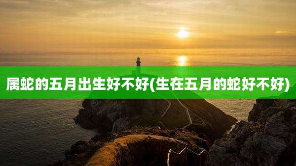 属蛇的五月出生好不好(生在五月的蛇好不好)