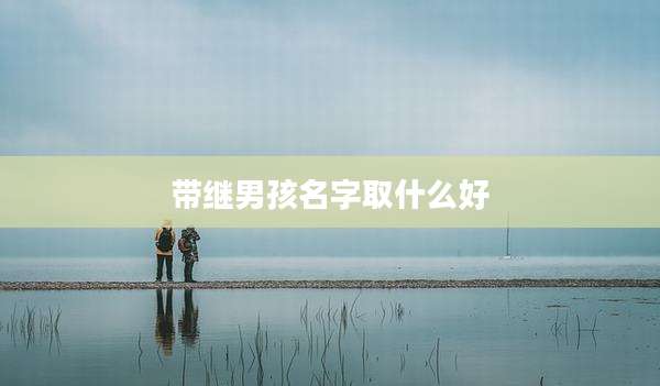 带继男孩名字取什么好