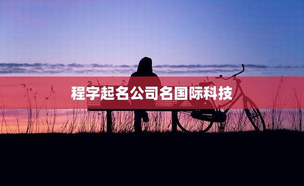 程字起名公司名国际科技