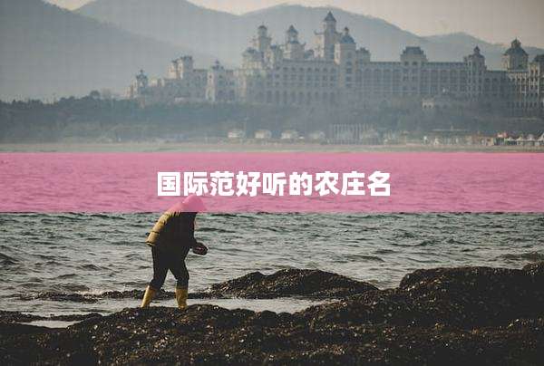 国际范好听的农庄名