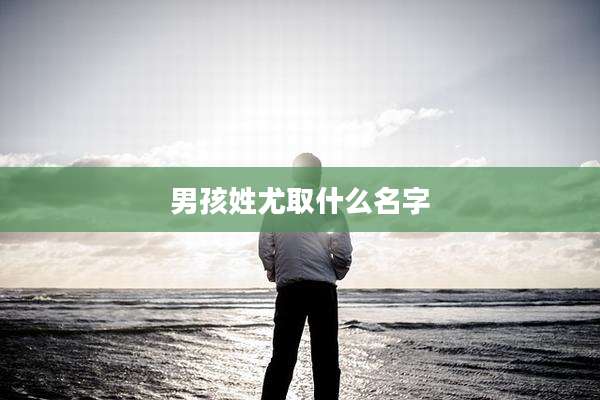 男孩姓尤取什么名字