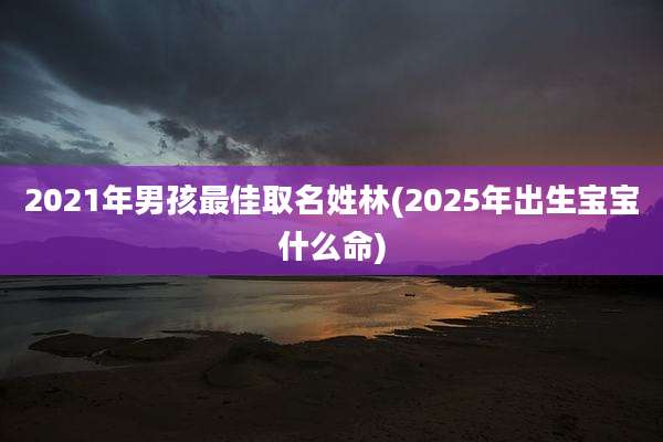 2021年男孩最佳取名姓林(2025年出生宝宝什么命)