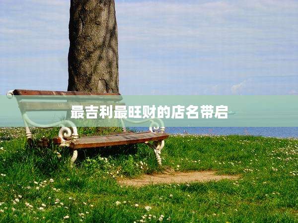 最吉利最旺财的店名带启