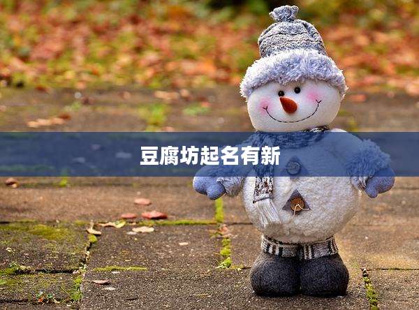 豆腐坊起名有新
