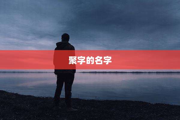 聚字的名字