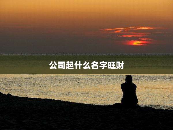 公司起什么名字旺财