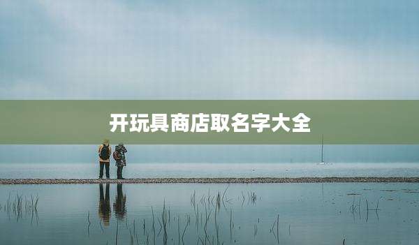 开玩具商店取名字大全
