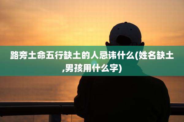 路旁土命五行缺土的人忌讳什么(姓名缺土,男孩用什么字)