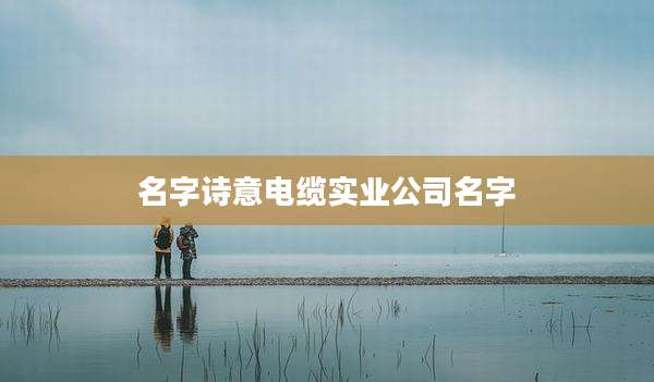 名字诗意电缆实业公司名字