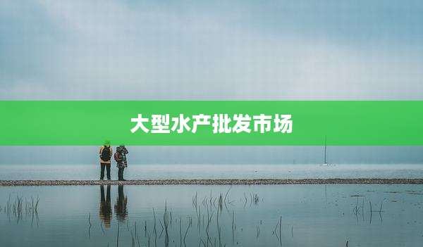 大型水产批发市场
