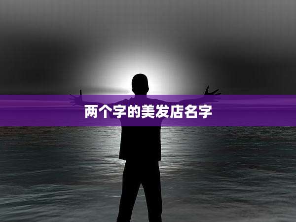 两个字的美发店名字