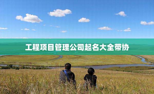 工程项目管理公司起名大全带协