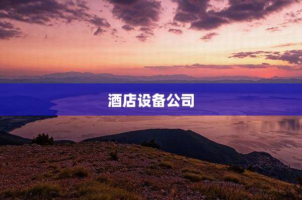 酒店设备公司