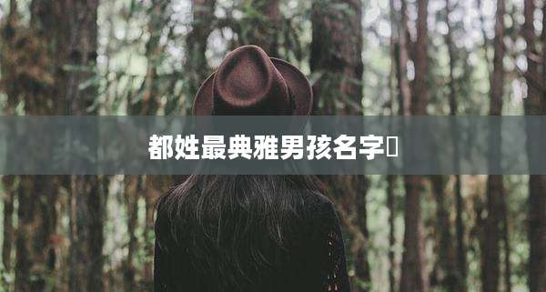 都姓最典雅男孩名字昇