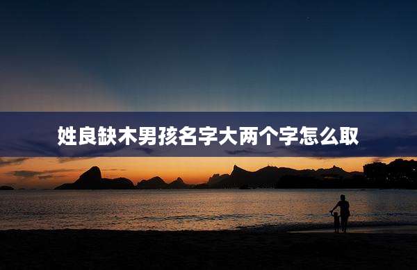 姓良缺木男孩名字大两个字怎么取