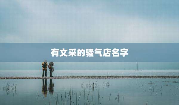 有文采的骚气店名字