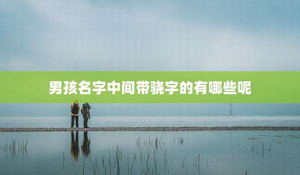 男孩名字中间带骁字的有哪些呢