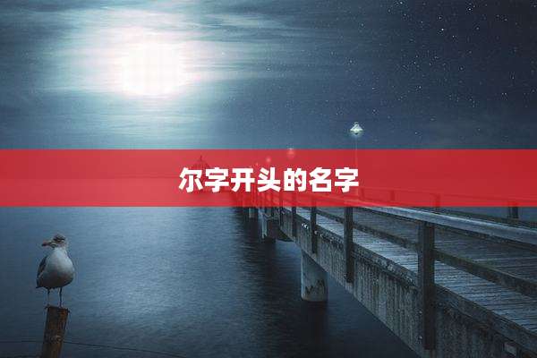 尔字开头的名字